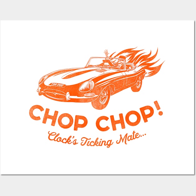 Chop Chop! Wall Art by victorcalahan